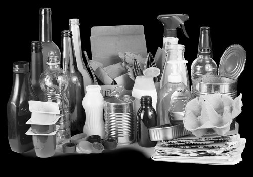 Types of business waste including recyclable materials