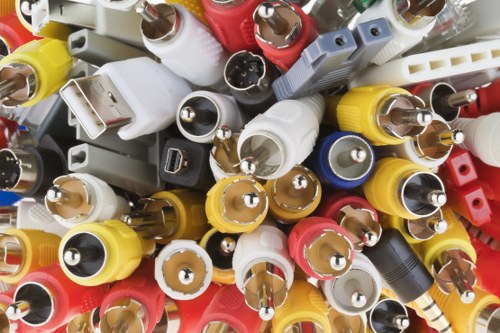 Middle section image representing analytics and performance monitoring